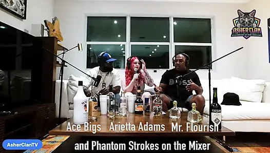 Adult Star Podcast mit Arietta Adams, gehostet von Mrflourish und Ace Bigs