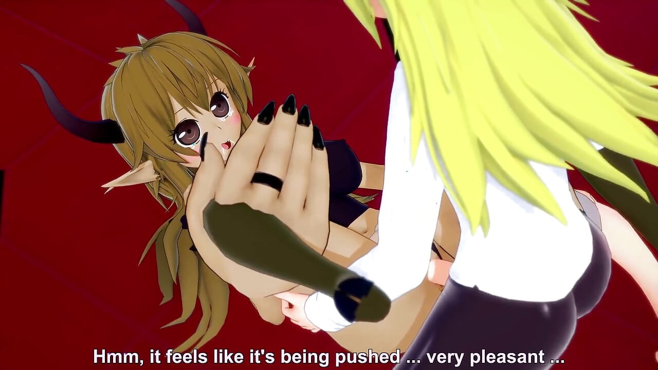 Crim with the Demon Girl From the Front Office - Interspecies Reviewers