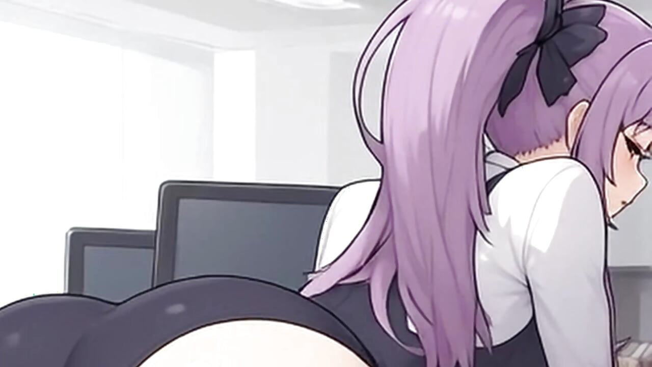 와이푸 아마추어 십대 POV - 사무실 수영복 애타게 & 클로즈업 보스 오럴