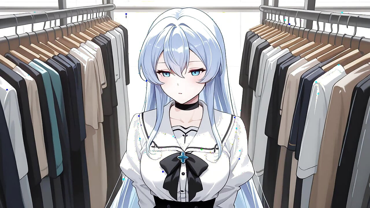 Esdeath Datang Untuk Membeli Pakaian Dalam Seksi Baru Dan Berseronok Dengan Dildo Merah Jambu. Cosplay Hentai Esdeath