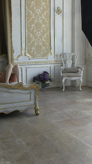 Stunning moment from "Katya Clover on photo session 'Call Me Clover' by Henry Sharpe (Antonio Clemens), backstage, NUDE-part 2"