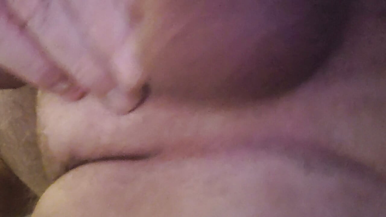 Lies on the Bed and Likes with My Ass with a Dildo in the Ass That I Ride Means I Jerk off My Little Cock