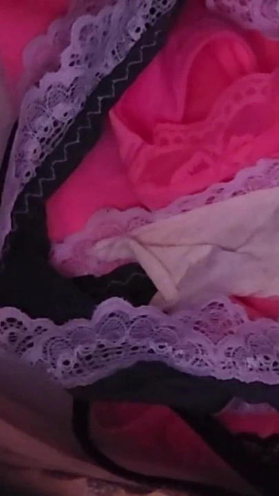 Emotional moment from "Caught Cumming in step moms panties"