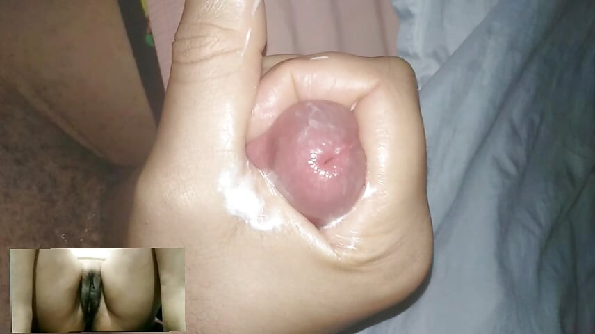 Wife Masturbates for Husband on a video call