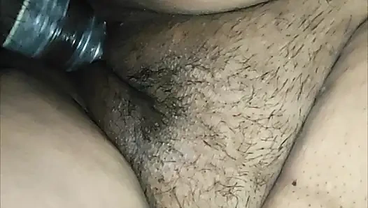 Doğum günü gecesi amcık sikişi