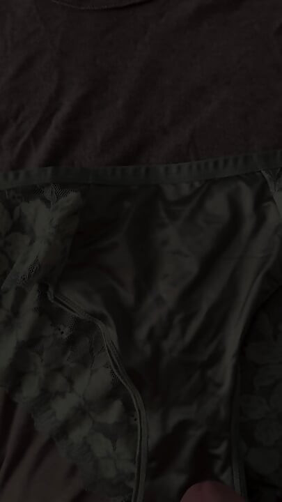 Cum on Wife’s Panties 14