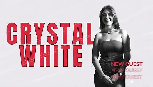 Fiery Crystal White in a Scene After Anal Casting! Hard Public Threesome Fucking in the Shower! Part 2