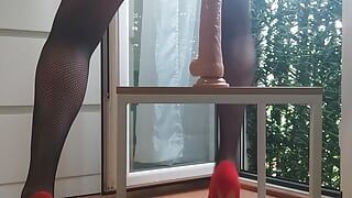 Anal mit dildo