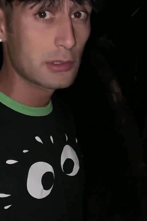 Smoking Cigarette While Jerking and Cumming Outside