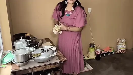 Hot Lady Sucking Dick Moaning Loudly Fuck in Kitchen Too Much Hard