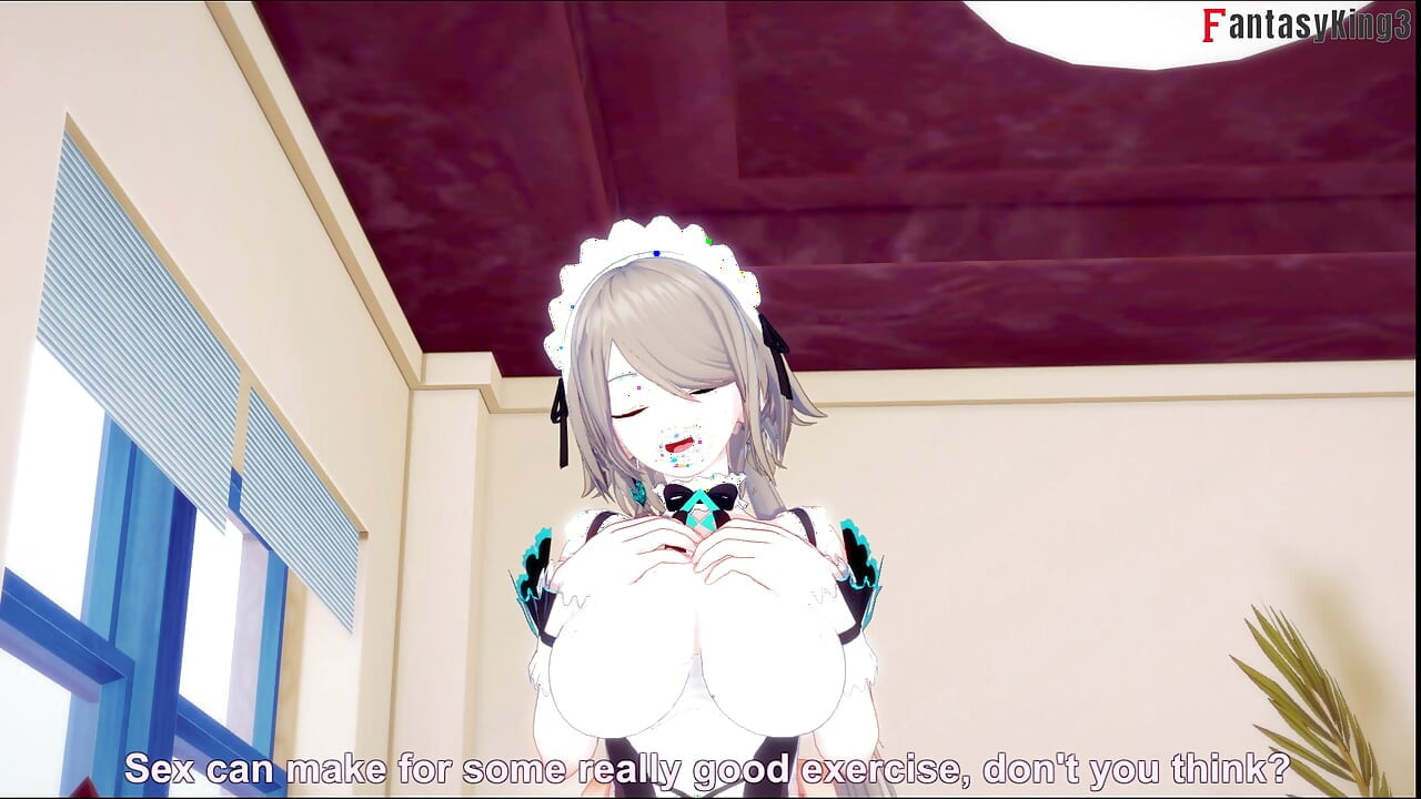 rita rossweisse sexy maid deepthroat - Honkai Impact