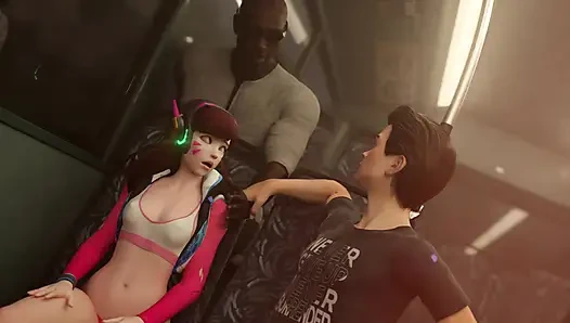 Overwatch XXX – Overwatchs Sexsüchtiger D.va – D.va Route