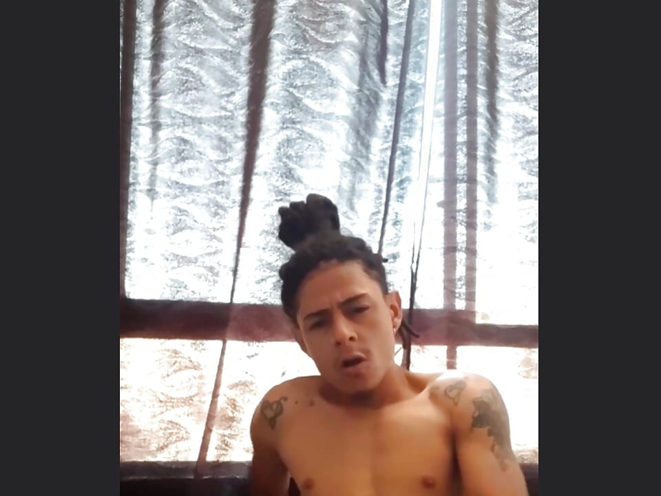 Hot Latino Twink Boy Jerk Off In His Sleeping Room