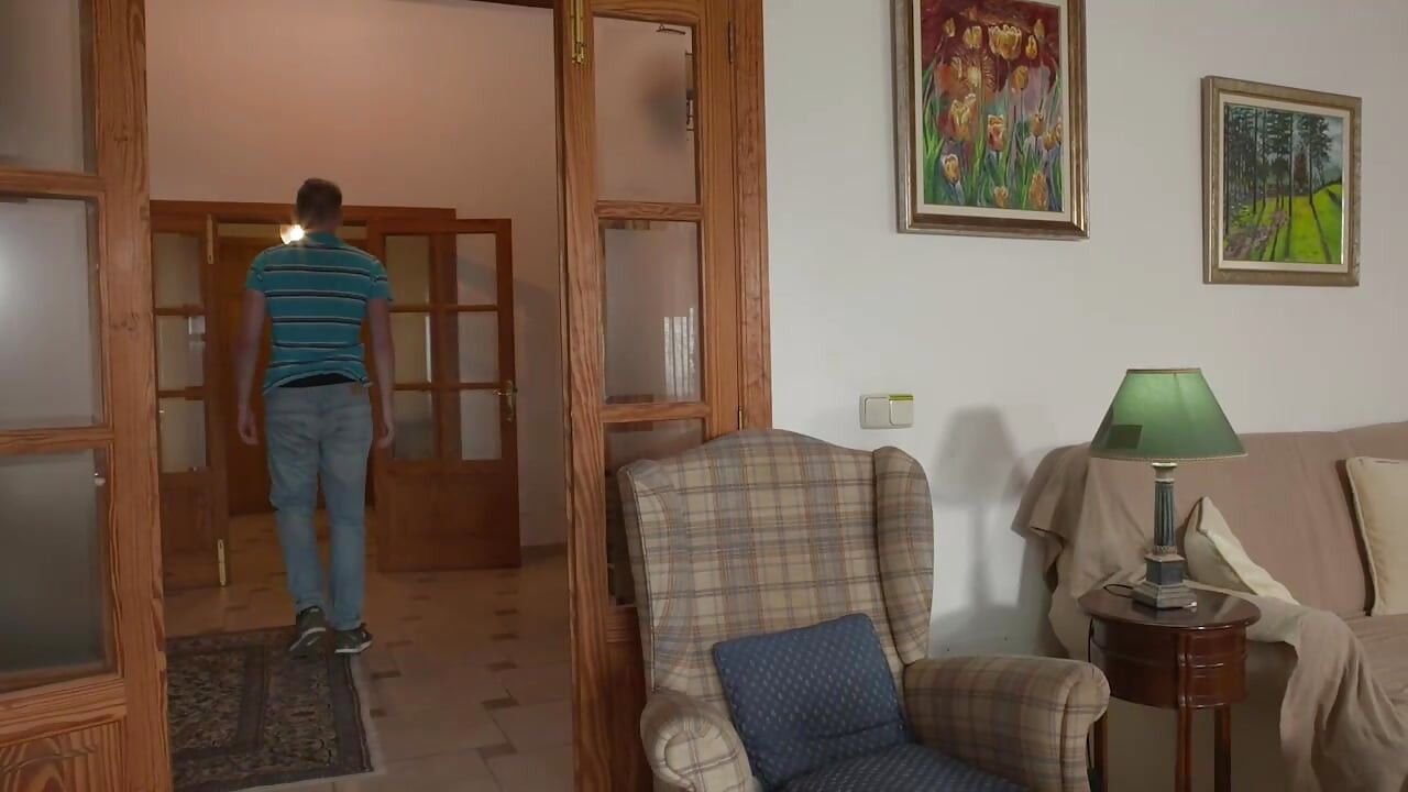 When Their Parents Are Away at Work, These Two Young Pigs Keep Themselves Busy...