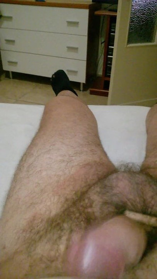 giocando col mio cazzo - playing with my cock