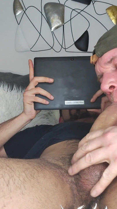 BB bareback riding creampie