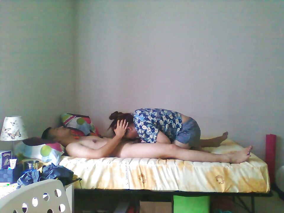 Submissive Teen Chinese Slut Sucks My Dick and Swallows My Cum