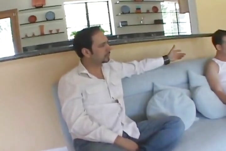 Horny Teen Girl Gets Three Hard Cocks to Play with Them