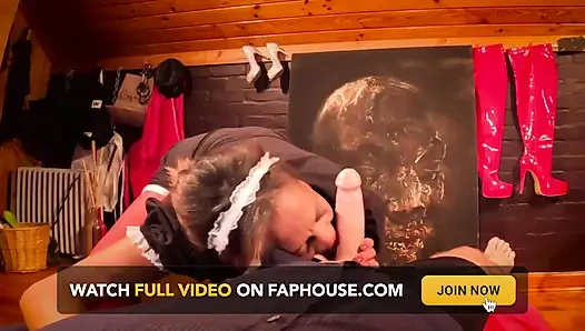 Verdrehte nymphen - freche putzfrau - teil 2