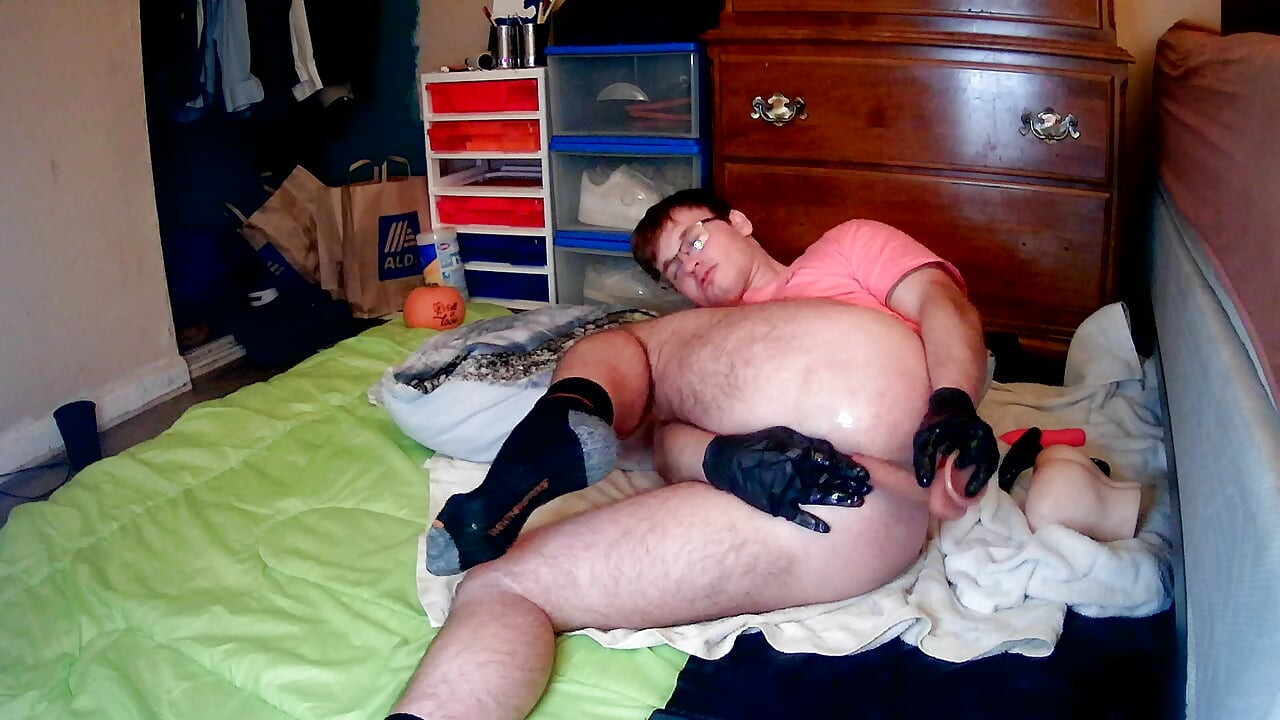 Fucking myself creaming cum