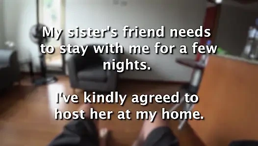 Büyük götlü komşum beni izlerken yakaladı, şimdi bedelini ödemek zorundayım, büyük yarağını sıkı götüne sokuyorum