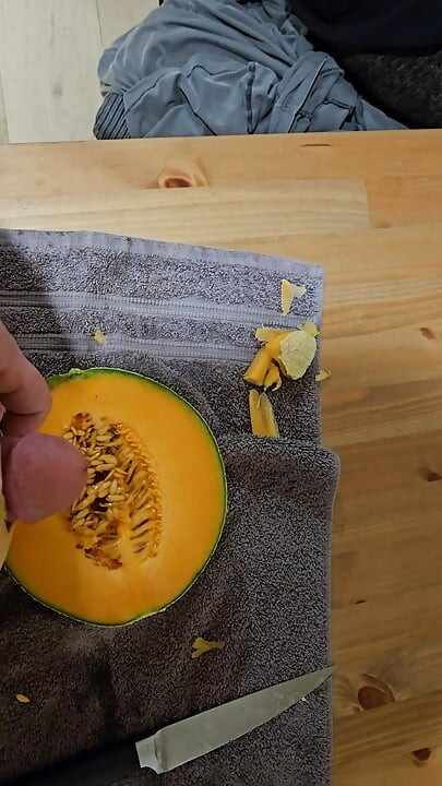 Fucking a melon
