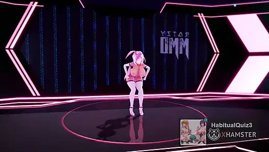 mmd r18 Bunny Butt! Oppai big tits want to fuck hard 3d hentai
