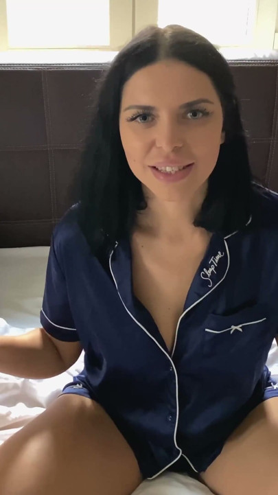 Giving hot busty MILF Kira Queen a creampie | Clip 1