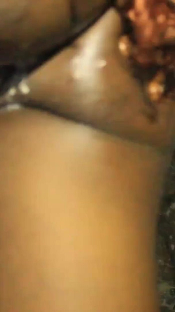 Key moment from "pin fucking of pretty ebony black girlfriend in an uncompleted building"