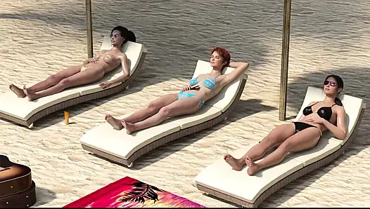 The East Block 22 We Love Laying Nude - What Is Down the Stairs