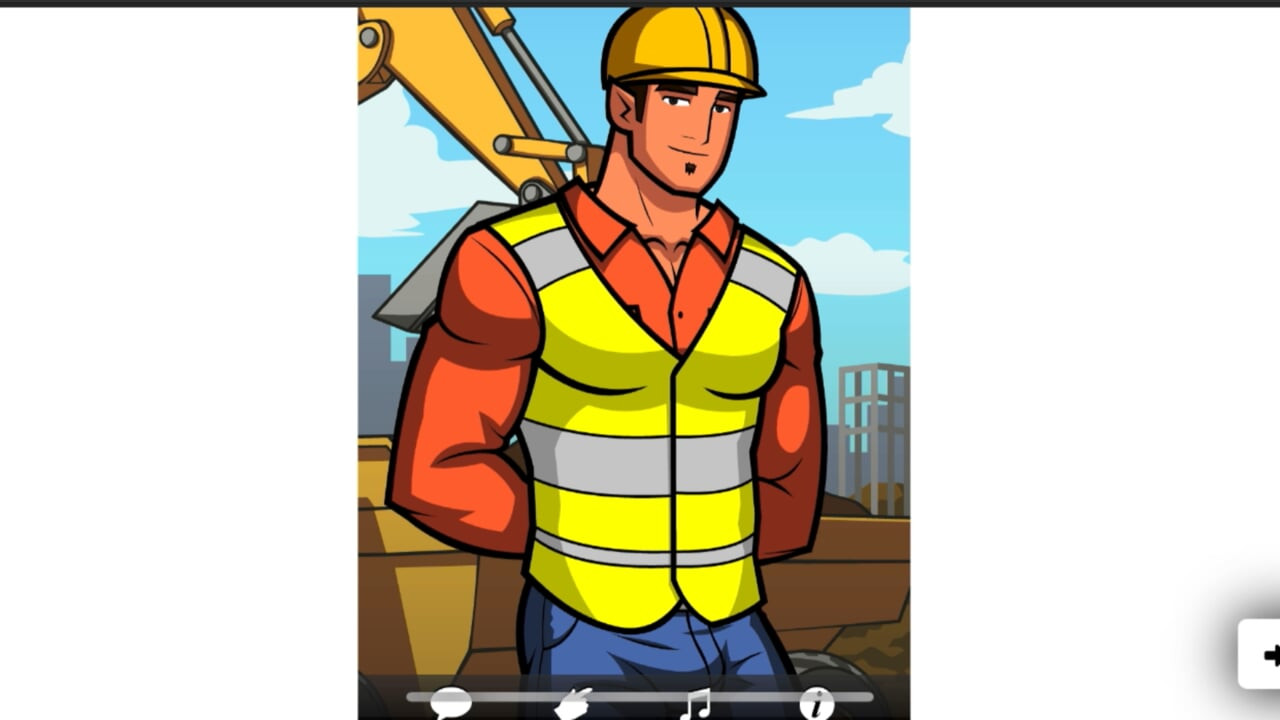 Take off all your builder clothes and watch the cum shot!