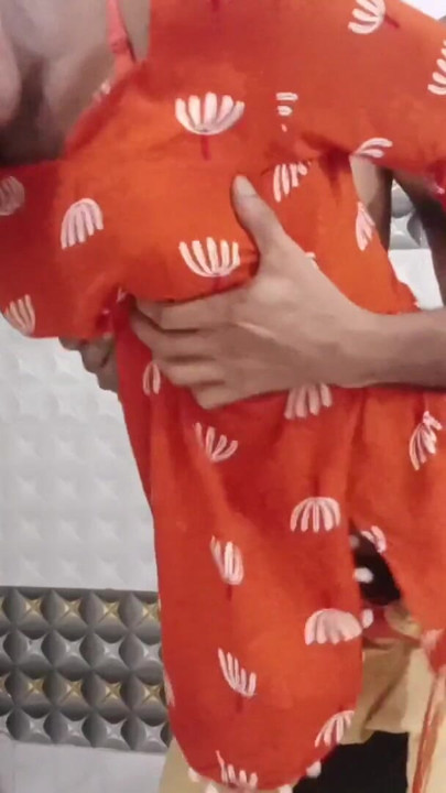 Hot Desi Girl Breast Grabbed and Fucked from Behind | Clip 1