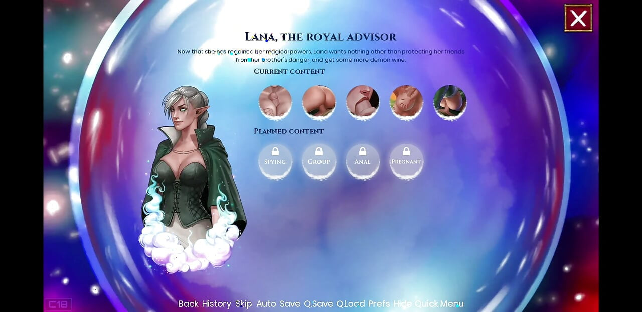 What a Legend:LANA, THE ROYAL ADVISOR 1