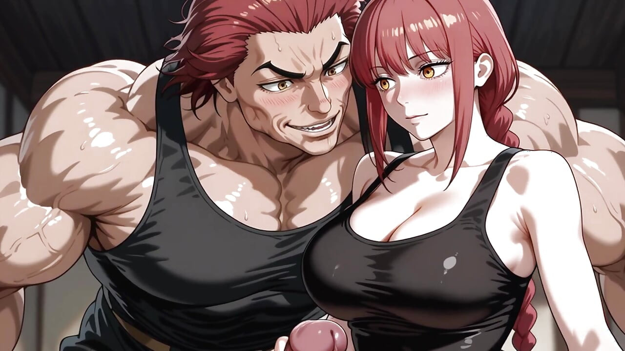 Yujiro (Baki) x Makima (CM)