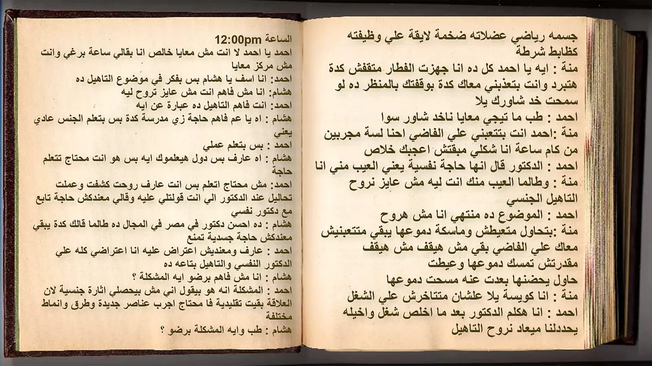 Impotence sex story in Arabic, part one
