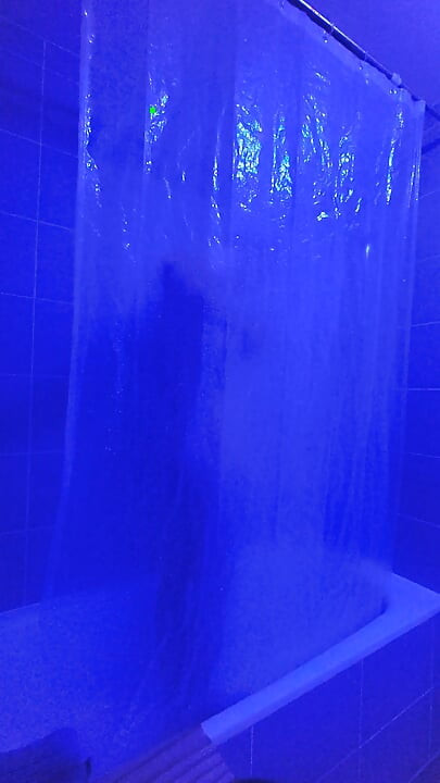 I'm taking a shower