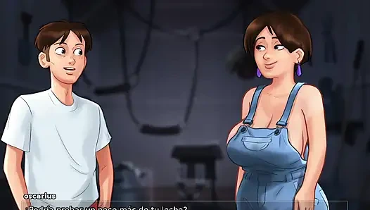 Stiefsohn fickt stiefmutter und dann der beste freund der stiefmutter - Summertime saga hentai