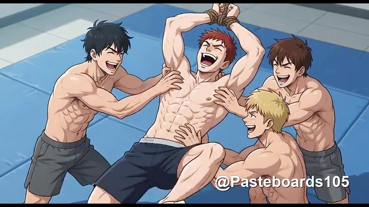 Vešan za zglobove - gole ruke na pazuhu i rebrima (2D anime)
