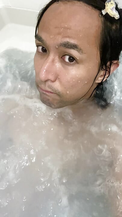 The semen that didn't come out is getting hard,