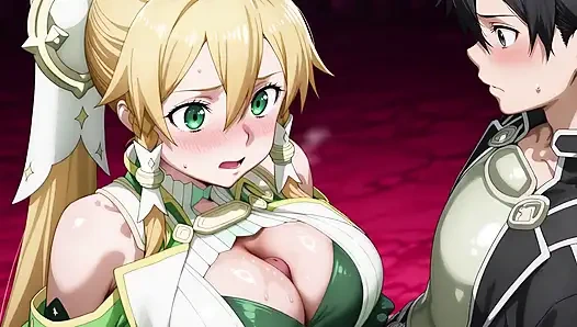 Kirito x Leafa (SAO)