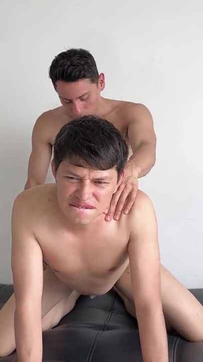 I'm late to class because I sucked dicks in the school bathroom, and to make it up to my teacher, I let him fuck my ass. | Clip 2