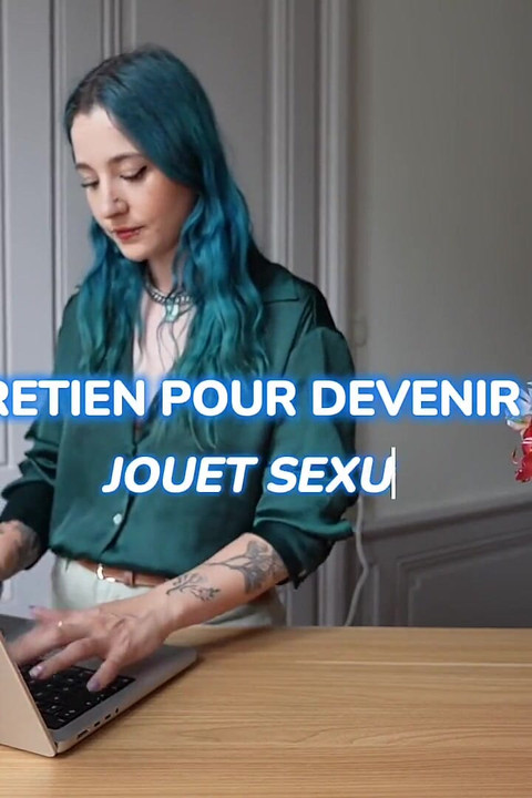 Співбесіда при прийомі на роботу, щоб бути моєю секс-іграшкою - рольова гра від першої особи від волохатої французької дівчини