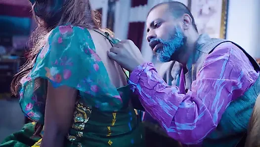 Bete ke ghar pe nhi rahne par sasur ne meri jawani ki pyaas bujhai