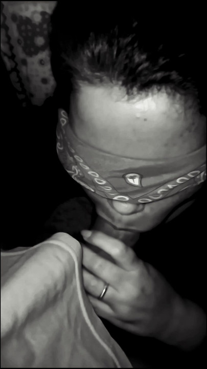 The married woman is sucking like a calf suckling