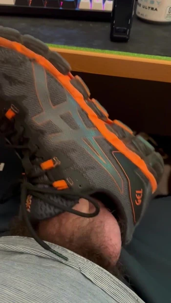 Fucking my Asics Sneakers