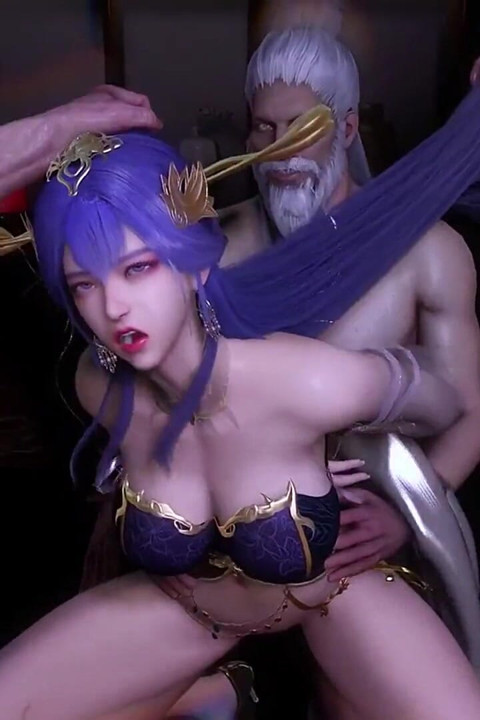 렌더링할 거유의 여왕 - 3D 애니메이션