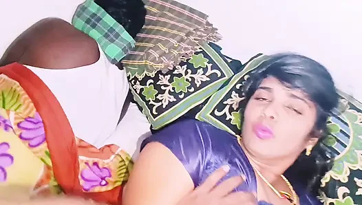 Beautiful Bhabi Cheating Husband Fucking Husbend's Small Stepbrother Big Dick. Indian Cheating Sex Telugu Dirty Talks.