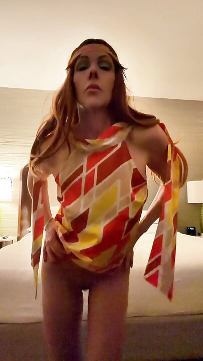 Red Headed Groovy Girl