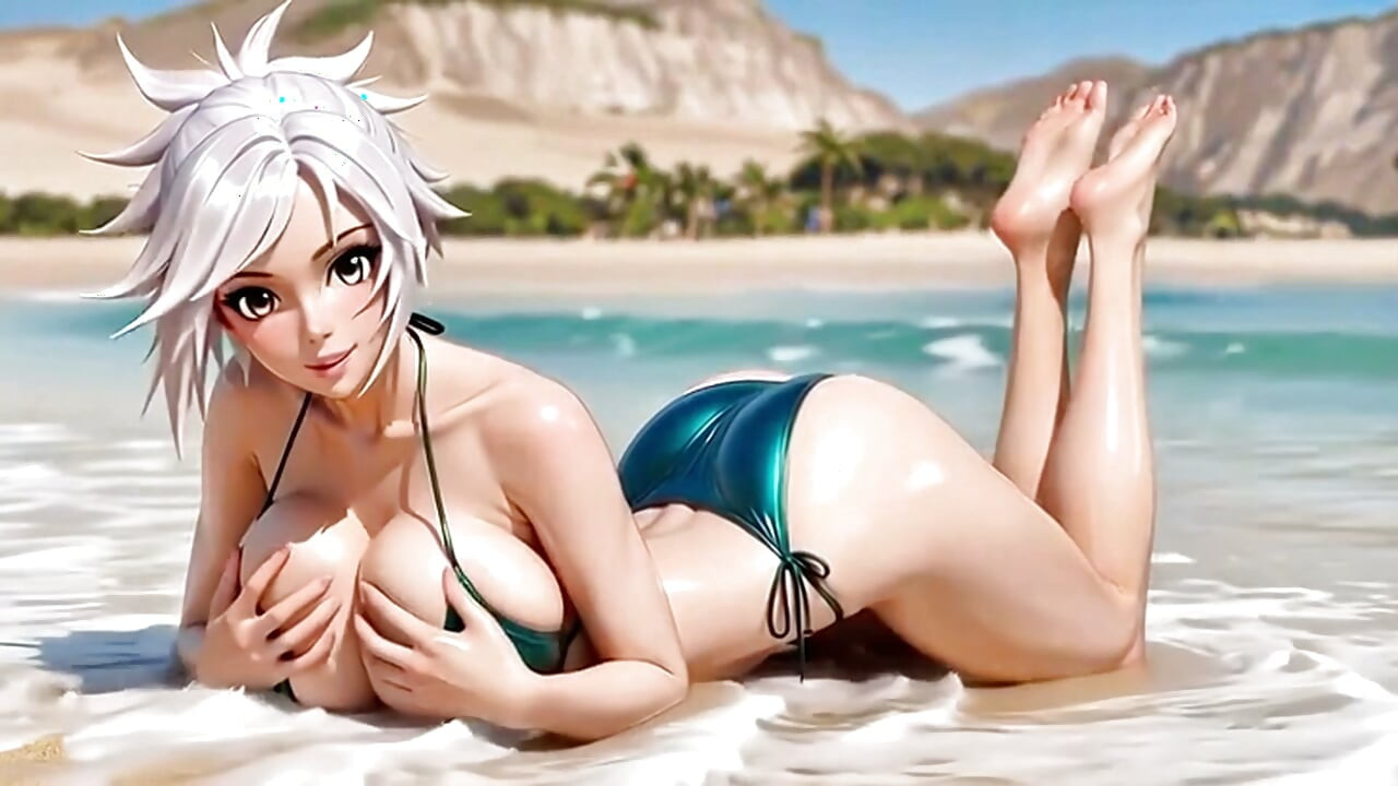 Anime desnudo, compilación vol 3, pezones de coño y provocación corporal