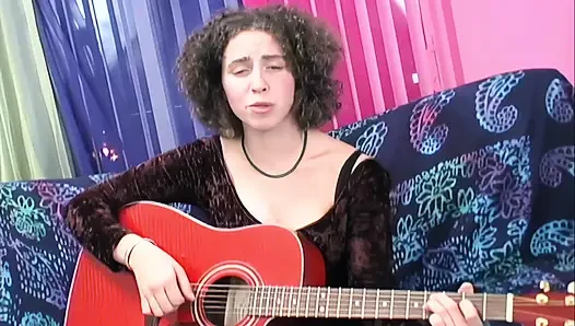 Nautral Hairy Girl Has Eic Hair Everywhere! Solo Sonja